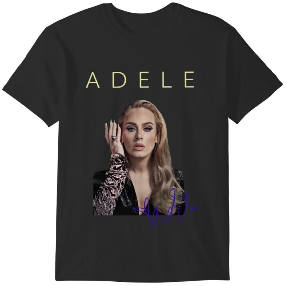 Adele Tour 2023 Album 30 Graphic T-Shirt Music Fan Merch Concert Gift Casual Tee